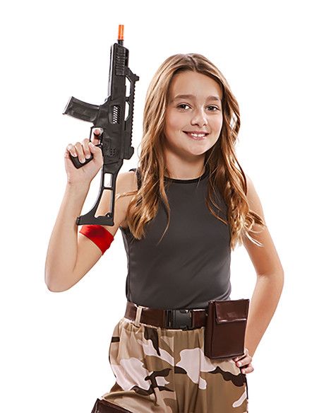 Disfraz de Soldado de combate para Niña