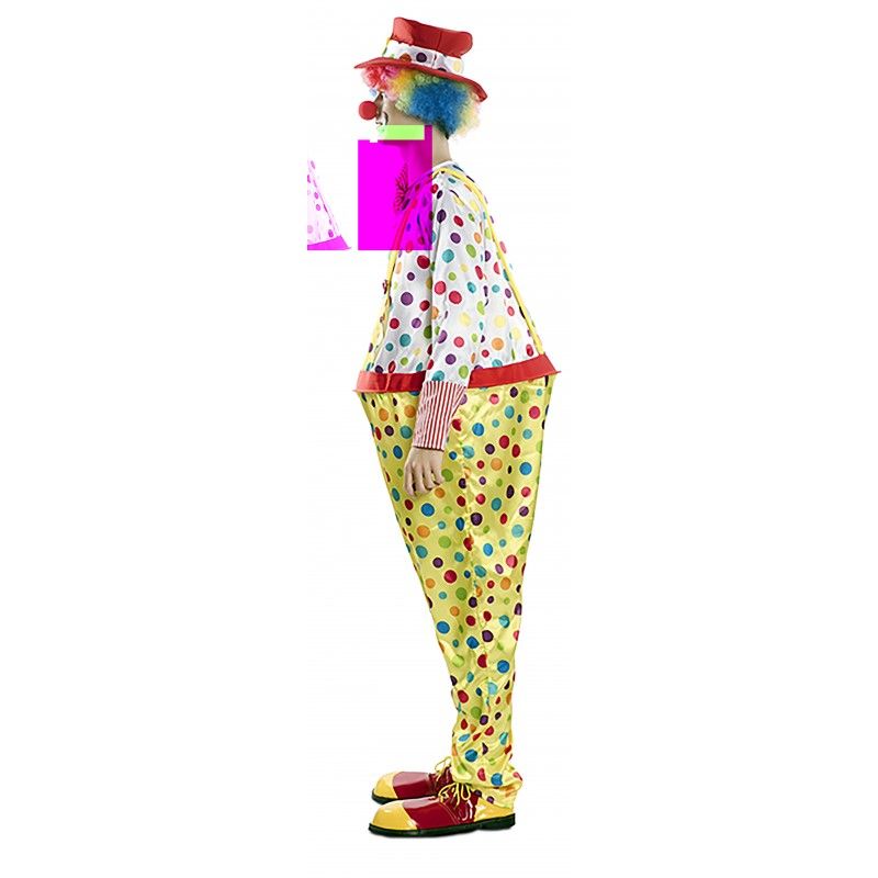 Disfraz de Payaso topos para Hombre
