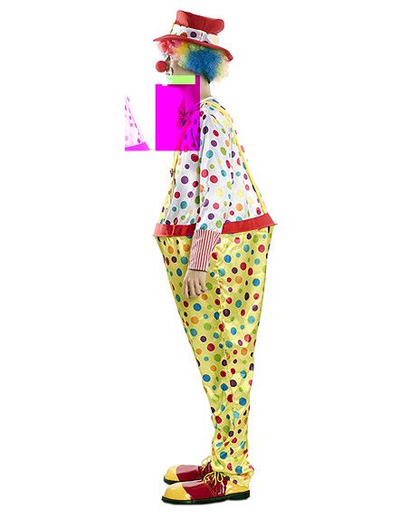 Disfraz de Payaso topos para Hombre