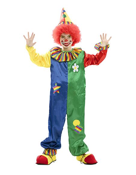 Disfraz de Payasito multicolor para Niño