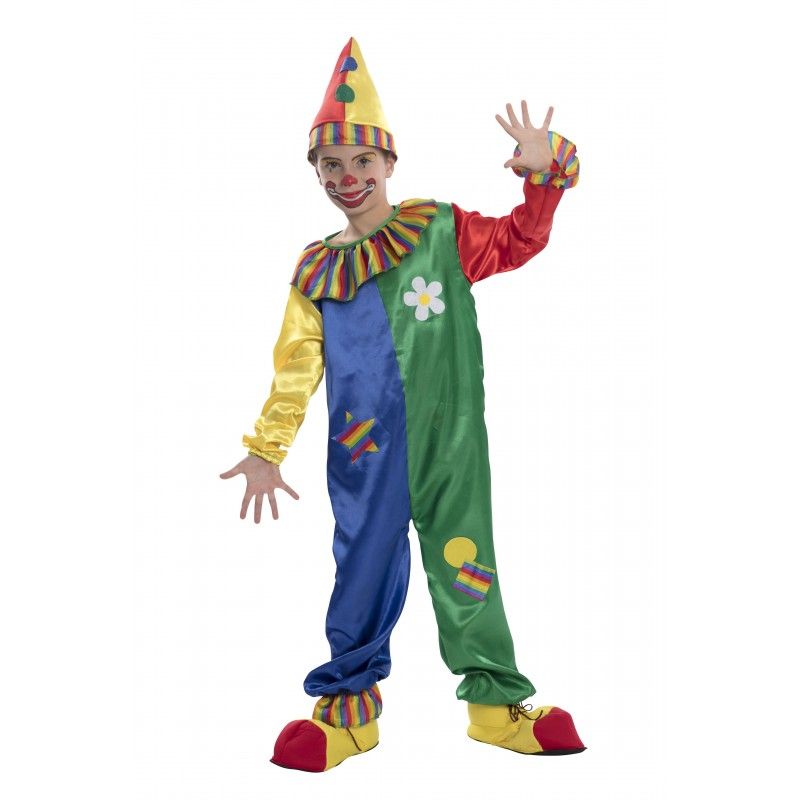 Disfraz de Payasito multicolor para Niño