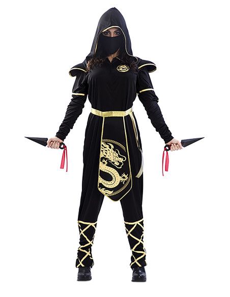 Disfraz de Ninja para Mujer Talla ML