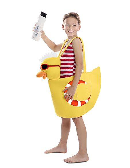 Disfraz de Patito de ducha Infantil.