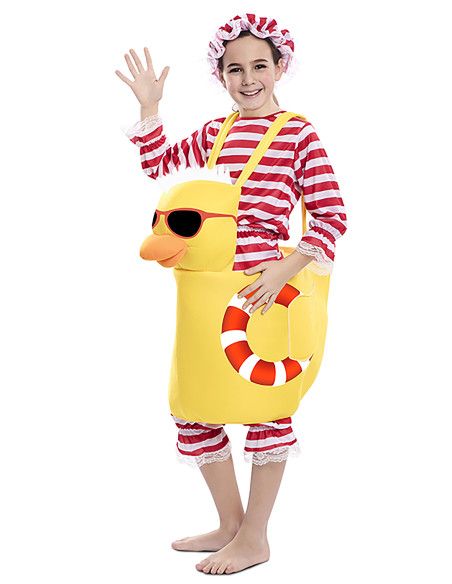 Disfraz de Patito de ducha Infantil.