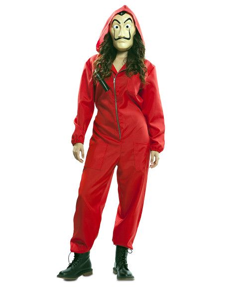 Disfraz de Ladrón la casa de papel de luxe Adulto