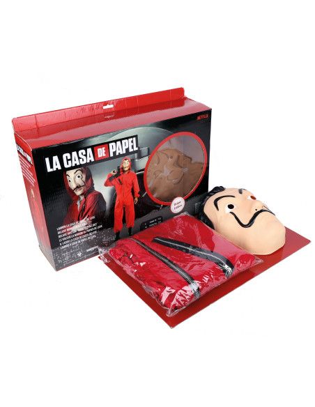 Disfraz de Ladrón la casa de papel de luxe Adulto