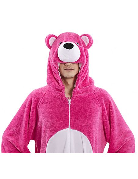 Disfraz de Oso rosa Adulto para mujer