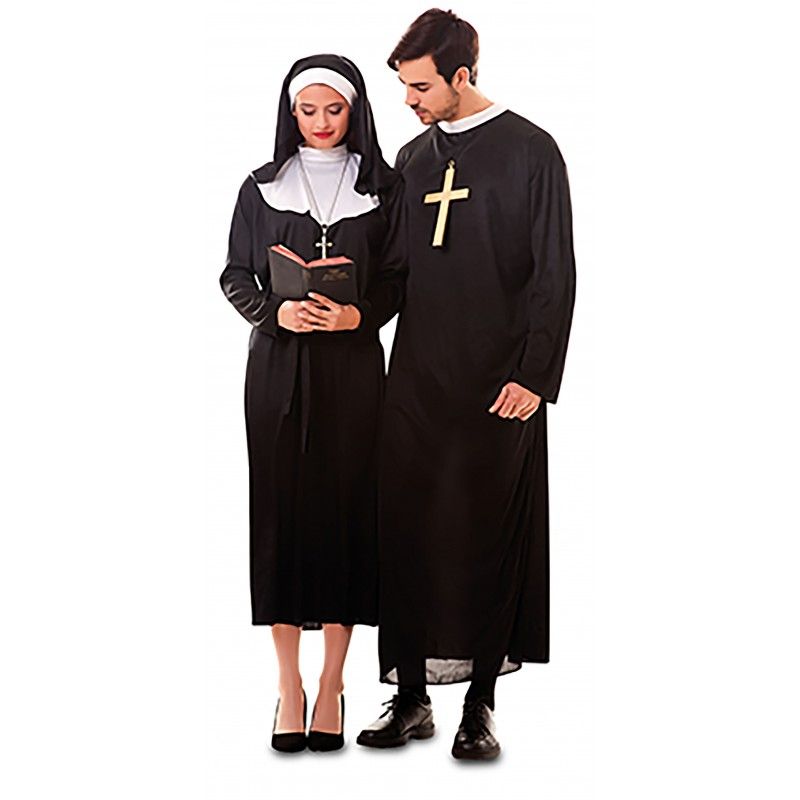 Disfraz de Monja para Mujer