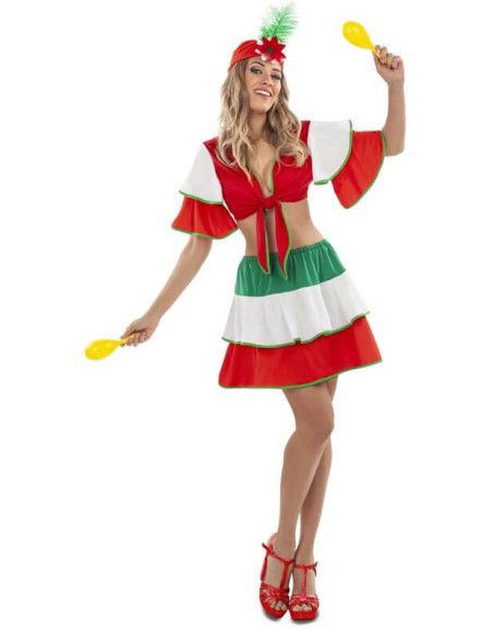Disfraz de Rumbera Sexy para Mujer