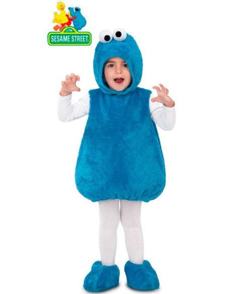 Disfraz Peluche de Monstruo de las Galletas para niños y bebé.