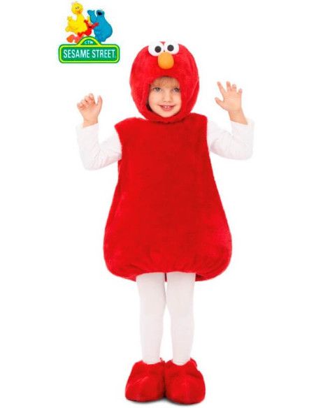 Disfraz Peluche de Elmo para niños y bebé.