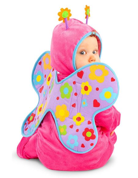 Espalda - Disfraz de Mariposa para Bebé.