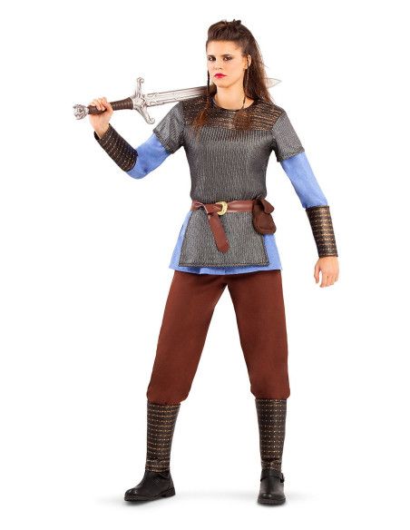 Disfraz de Reina Vikinga para Mujer.