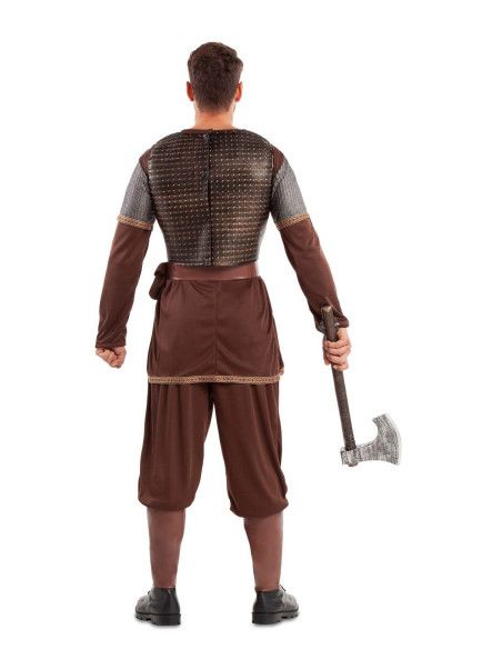 Espalda - Disfraz de Rey Vikingo para Hombre.