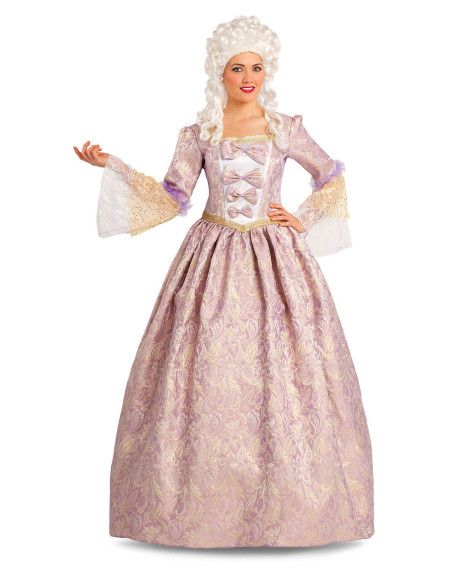 Disfraz de Dama Versalles Violeta para Mujer.
