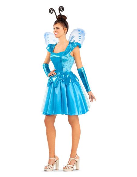 Disfraz de Hada Azul para Mujer.