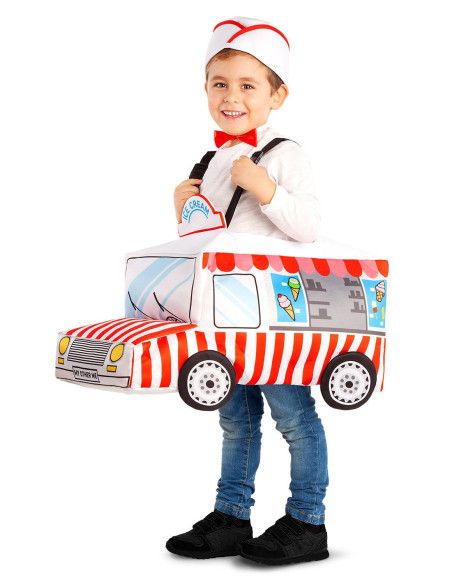 Disfraz de Coche de Helados Infantil.