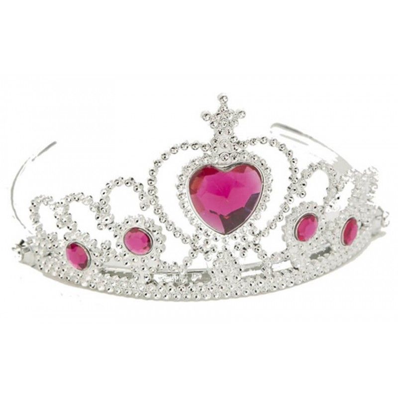 Tiara de Reina con Diamante de Corazón