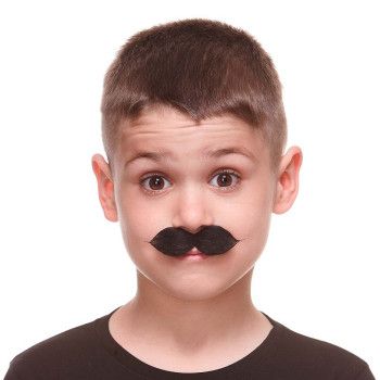 Bigote Negro Infantil.