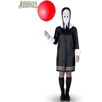 Disfraz de Miércoles Addams para mujer.