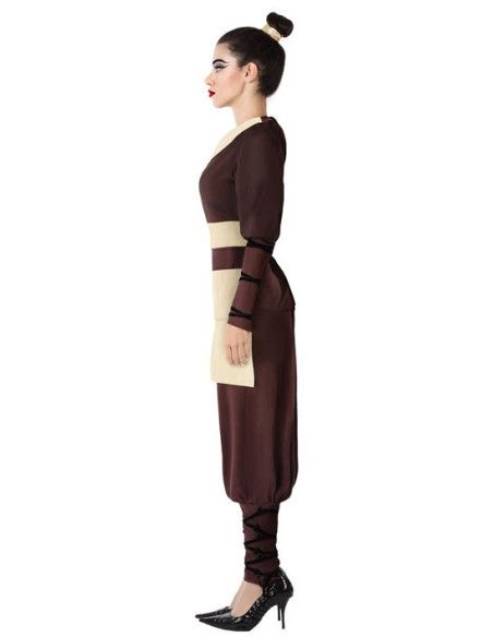Perfil - Disfraz de Guerrera Samurai para Mujer.