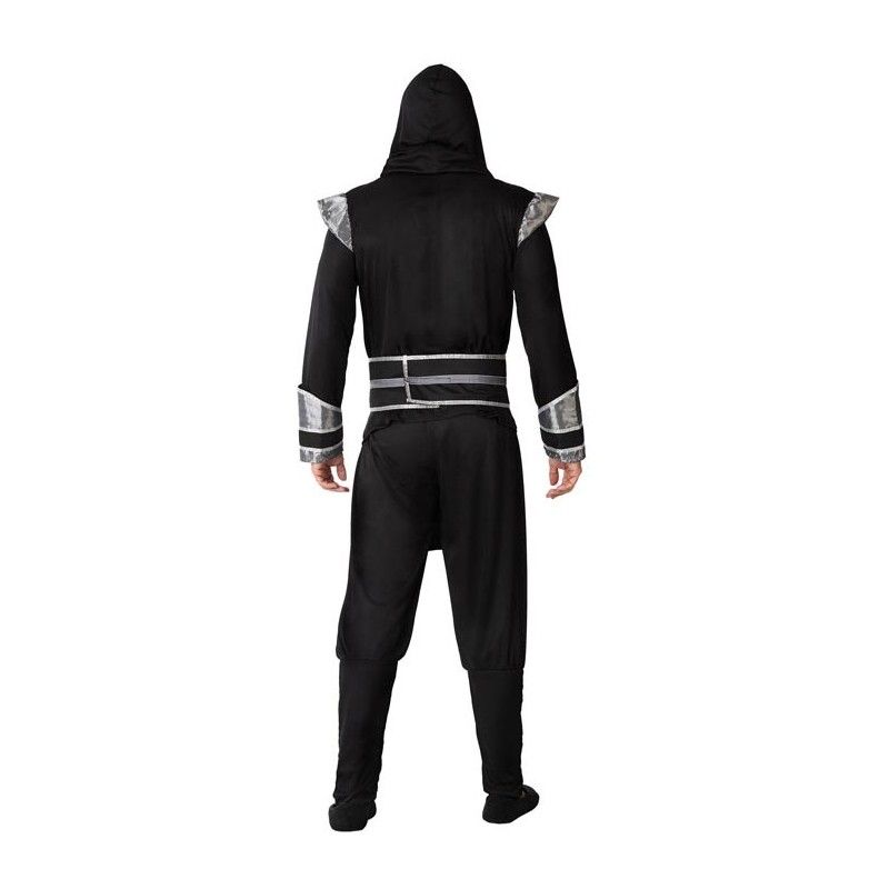 Espalda - Disfraz de Ninja para Hombre.