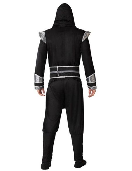 Espalda - Disfraz de Ninja para Hombre.