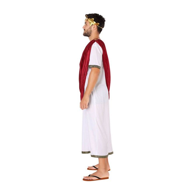 Perfil - Disfraz de Romano Toga para Hombre.