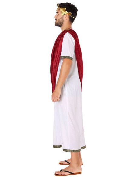 Perfil - Disfraz de Romano Toga para Hombre.