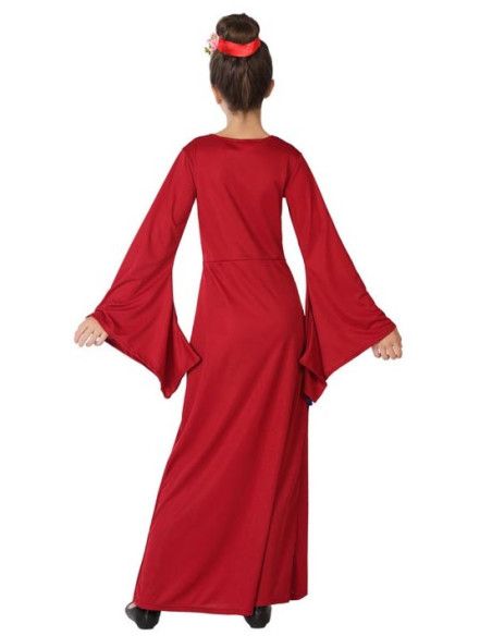 Espalda - Disfraz de China Elegante para Niña.