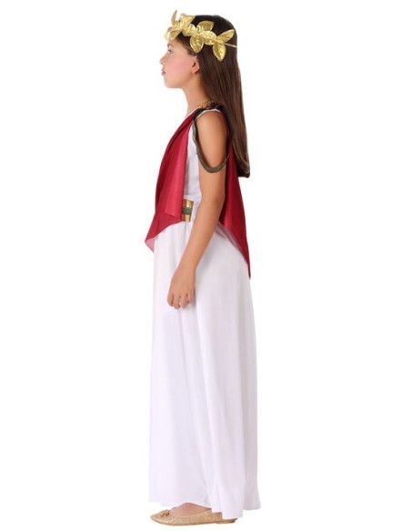 Perfil - Disfraz de Dama Romana para Niña.
