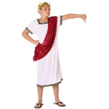 Disfraz de Romano Toga para Niño.