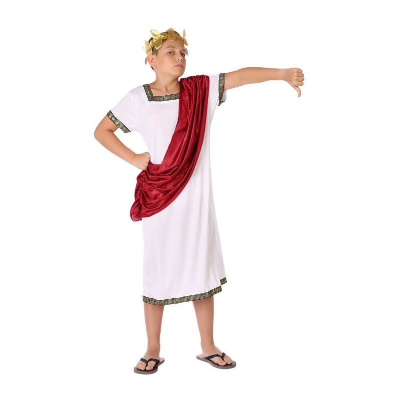 Disfraz de Romano Toga para Niño.