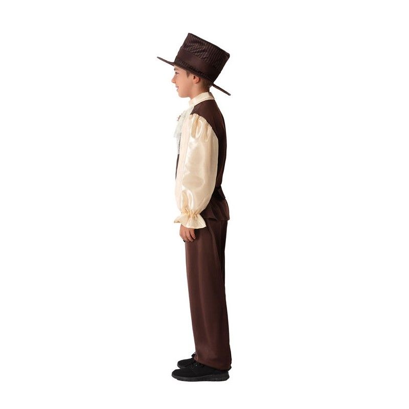Perfil - Disfraz de Steampunk para Niño.