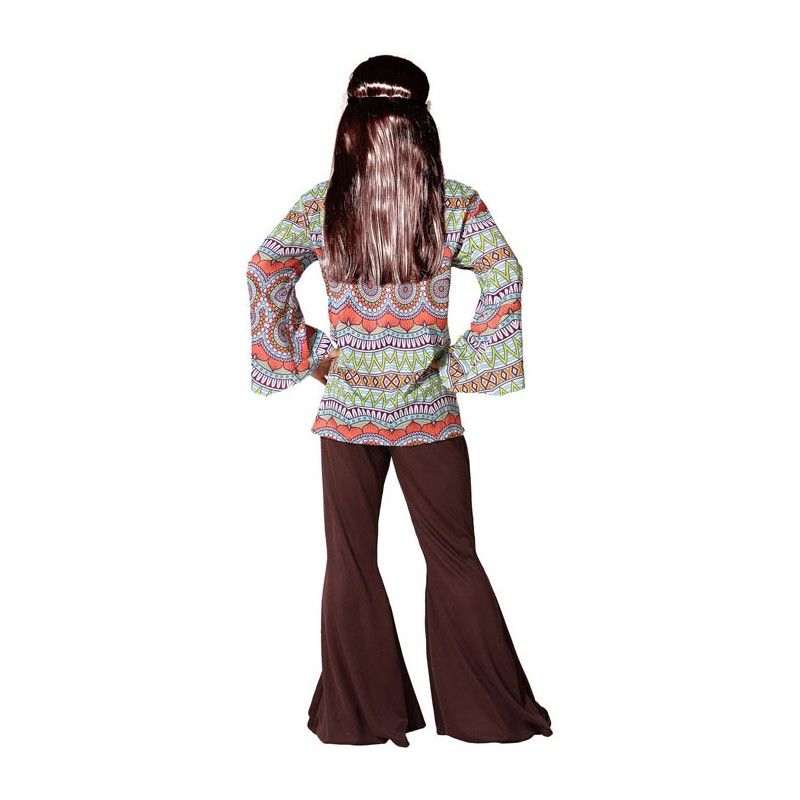 Espalda - Disfraz de Hippie para Niño.