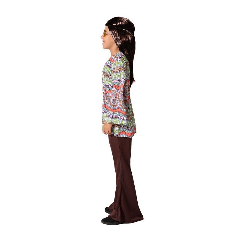 Perfil - Disfraz de Hippie para Niño.
