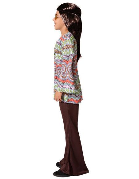 Perfil - Disfraz de Hippie para Niño.