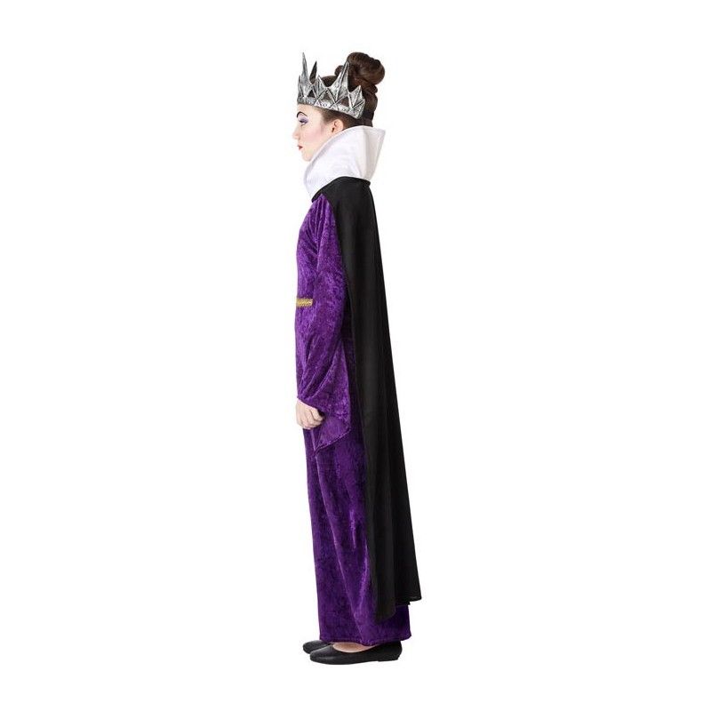 Perfil - Disfraz de Reina Malvada para Niña.
