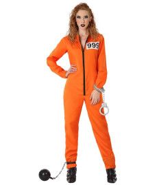 Disfraz de Presa Naranja para Mujer.