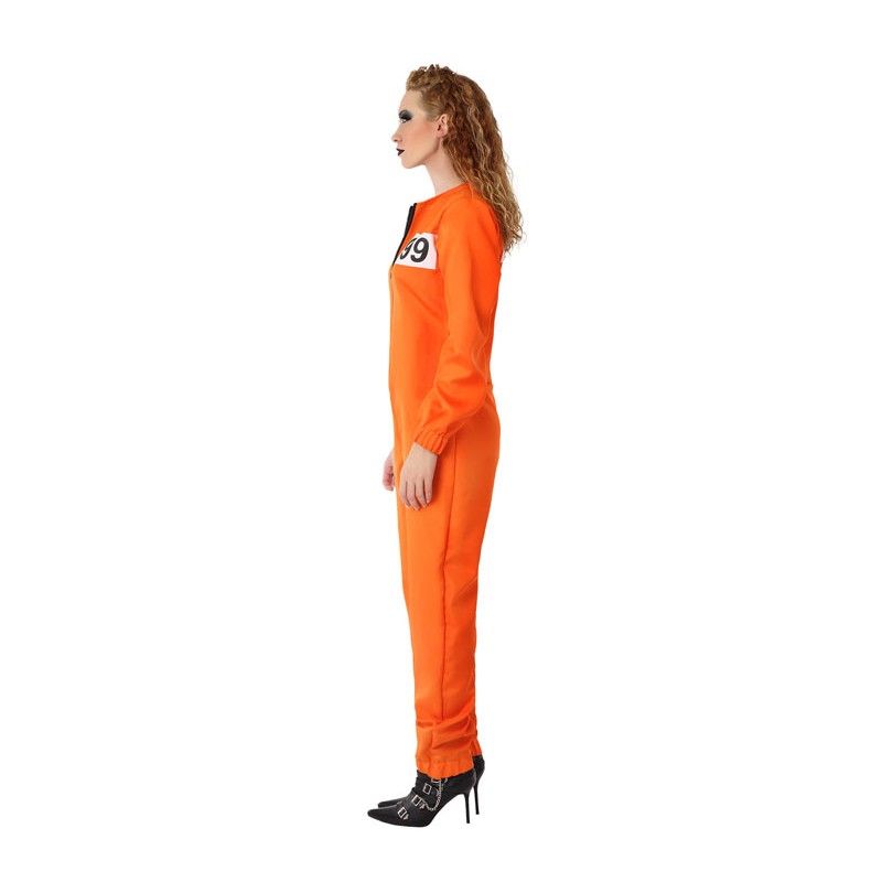 Perfil - Disfraz de Presa Naranja para Mujer.