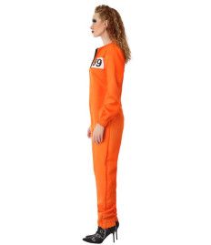 Perfil - Disfraz de Presa Naranja para Mujer.