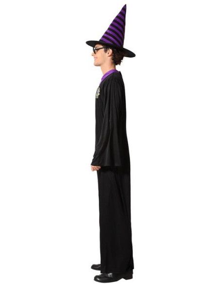 Perfil - Disfraz de Mago Estudiante Adulto.