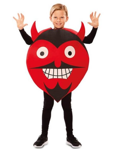 Disfraz de Emoticono Diablo Infantil