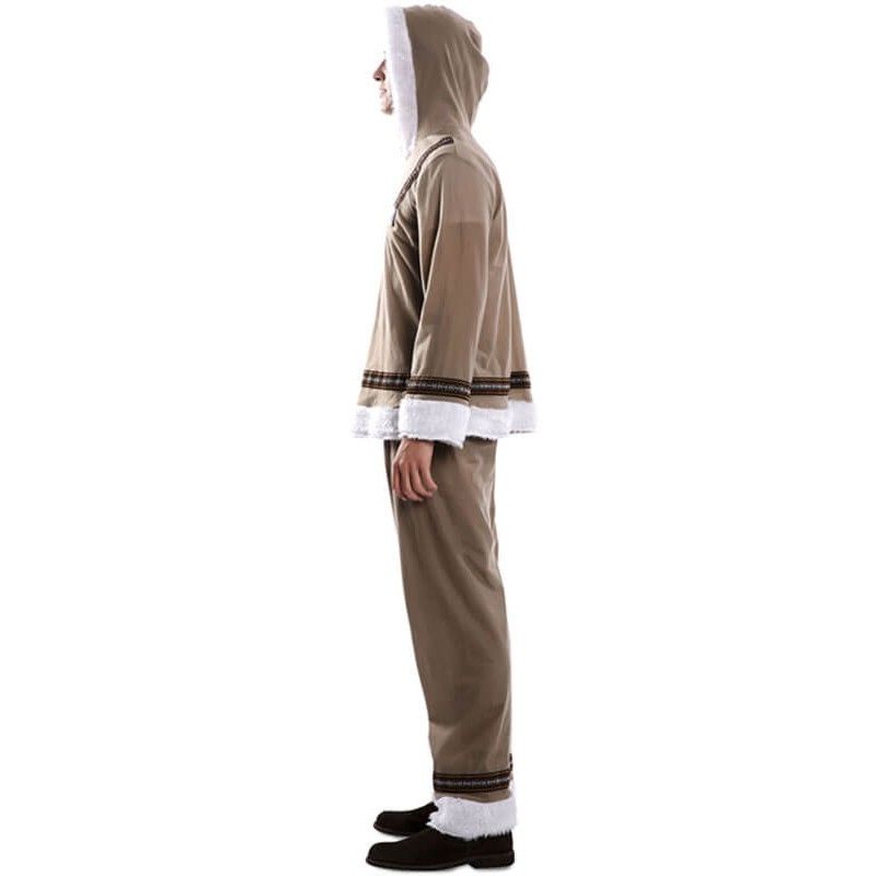 Perfil - Disfraz de Esquimal para Hombre.