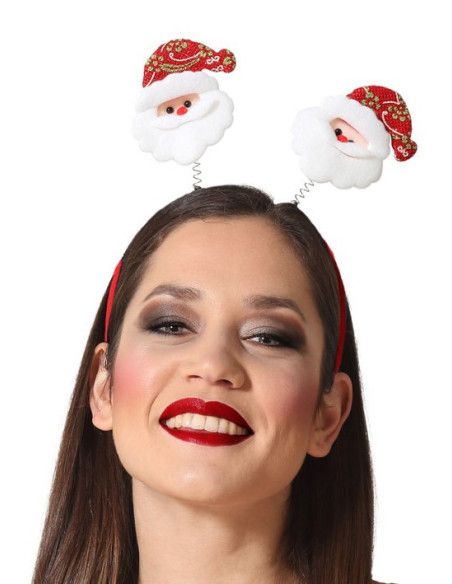 Diadema con Papá Noel.