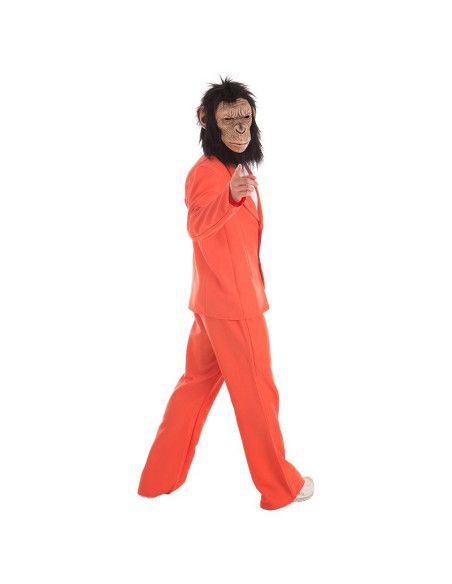 Disfraz o Traje Chaqueta Disco Naranja para Hombre