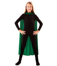 Capa Infantil Verde de 90 cm.