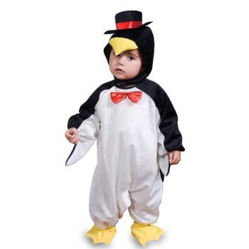 Disfraz de Pingüino con Sombrero para Bebé.