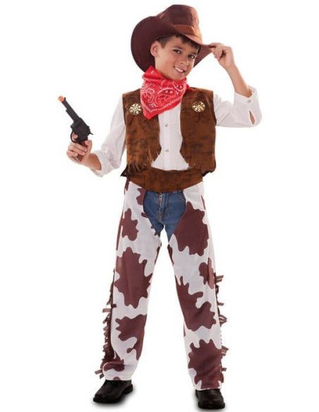 Disfraz de Vaquero con Zahones para Niño