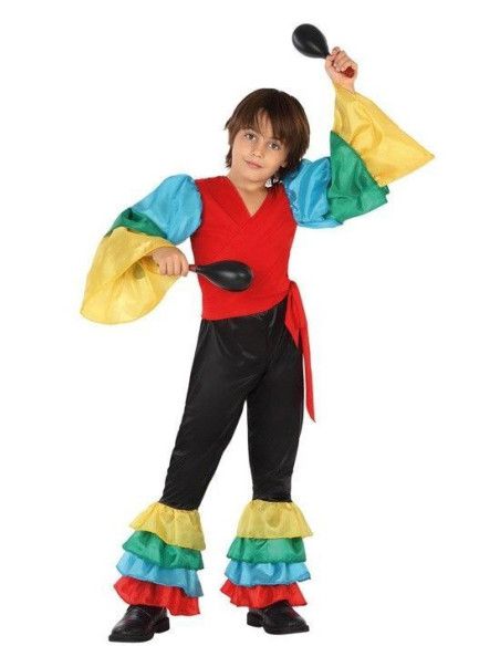 Disfraz de Cubano o Rumbero Tropical Niño - Disfraces de paises para niños y niñas - MisterDisfraz.com